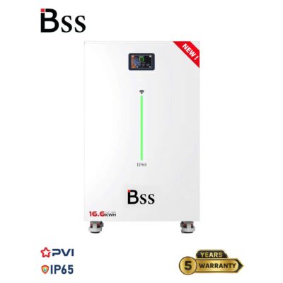Pin Lưu Trữ (16.6kWh) BSS 51.2V 324Ah Model 2026 - Luxury Cao Cấp 6.000 Cycles.